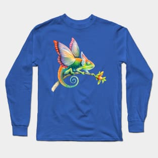 Funny Chameleon Long Sleeve T-Shirt